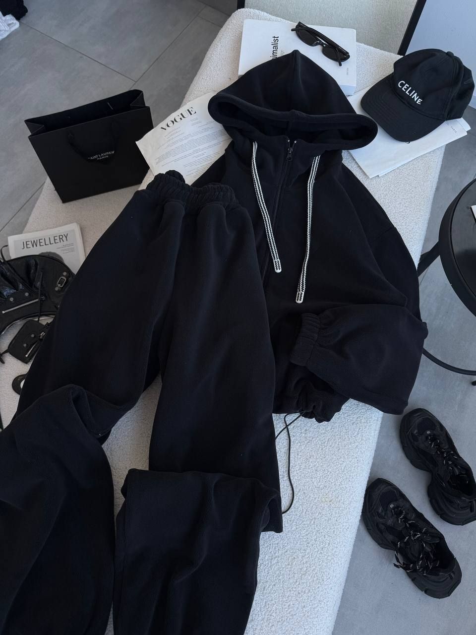 Костюм 023-black фото
